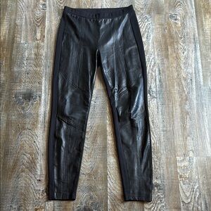Capulet | Leather/ Polyester Pull on Pants